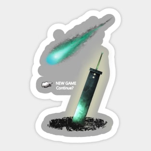 New game? Sticker